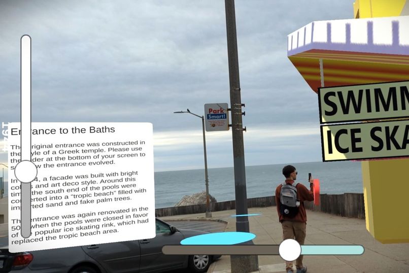 Sutro Baths AR Tour – screenshot 2