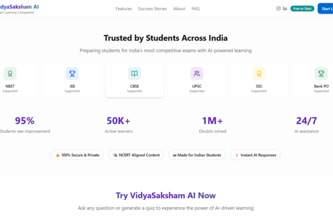 VidyaSaksham AI