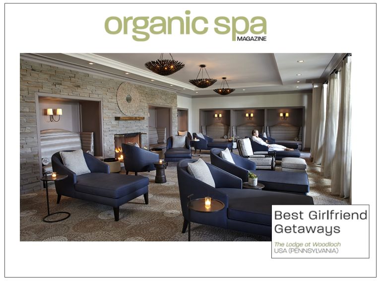 The Lodge at Woodloch in the 2023 Organic Spa Media Wellness Travel Awards