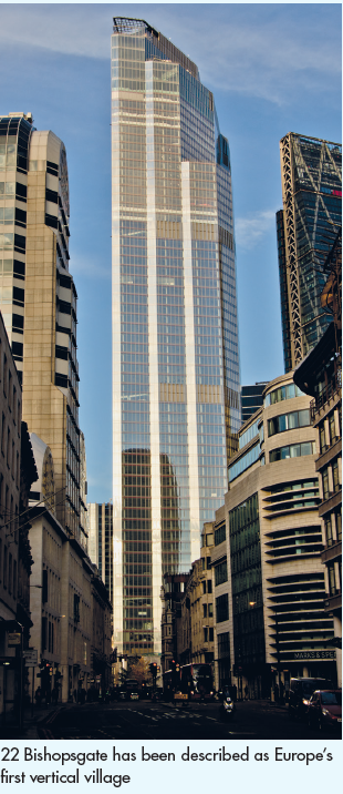 Future Of Offices London S New Behemoth 22 Bishopsgate Arrives In Time Magazine Real Assets