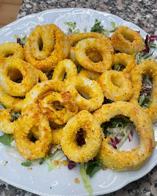 Finto Fritto Di Anelli Di Totano 220 Kcal Brigataaltacucina Al Ta Cucina