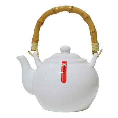 Teapot With Bamboo Handle - 24 Oz.