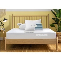 Deals on PurpleFlex Mattress Full, Comfort Sheets, 2x Pillows, Protector