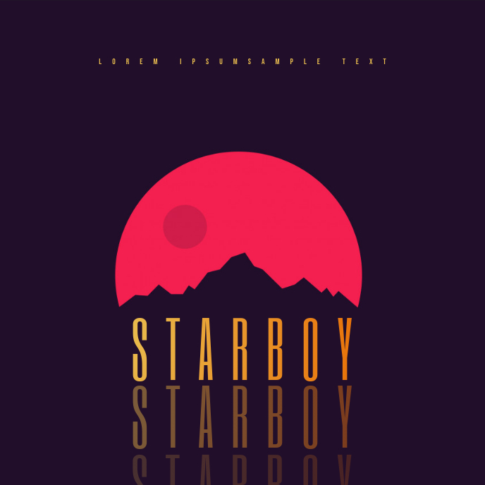 Gambar Sampul Album Keren Templat Postermywall