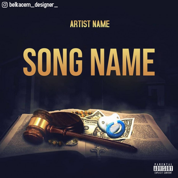 Copie De Cd Cover By Belkacem Designer Templat Postermywall