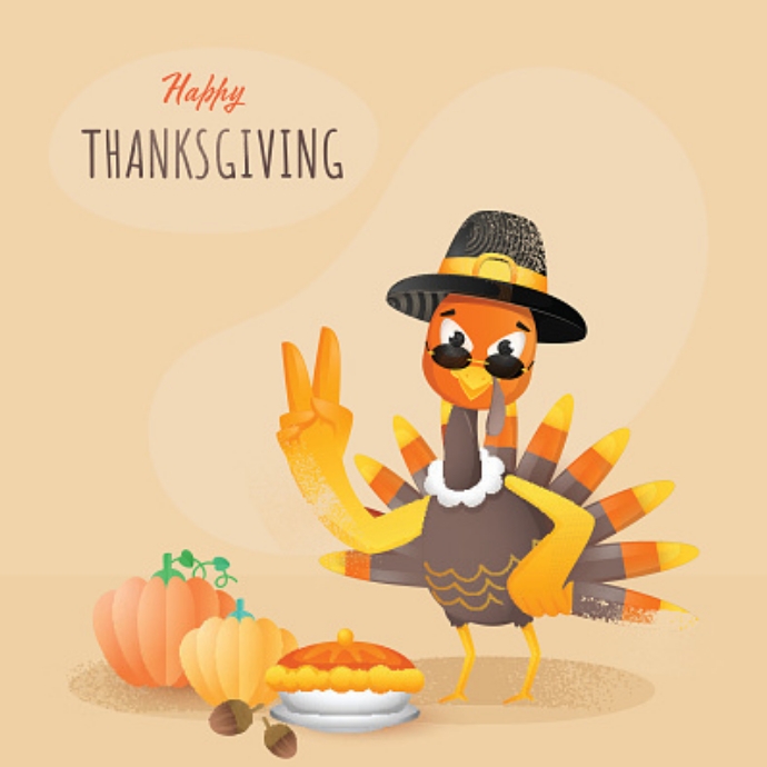 Desain Template Selamat Hari Thanksgiving Postermywall