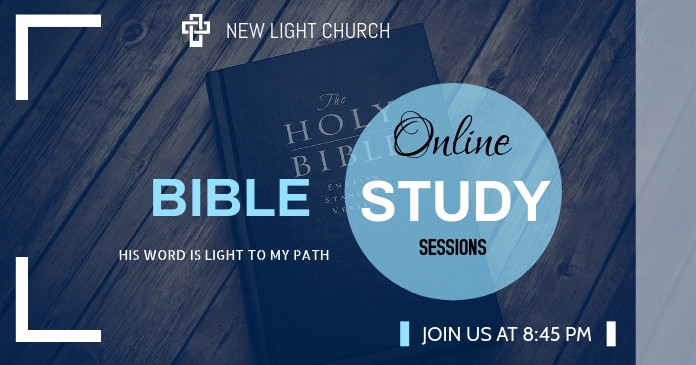 Online Bible Study Template Postermywall