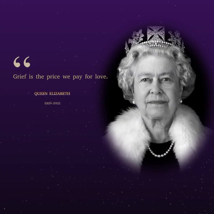 Queen Elizabeth Quote Template Postermywall