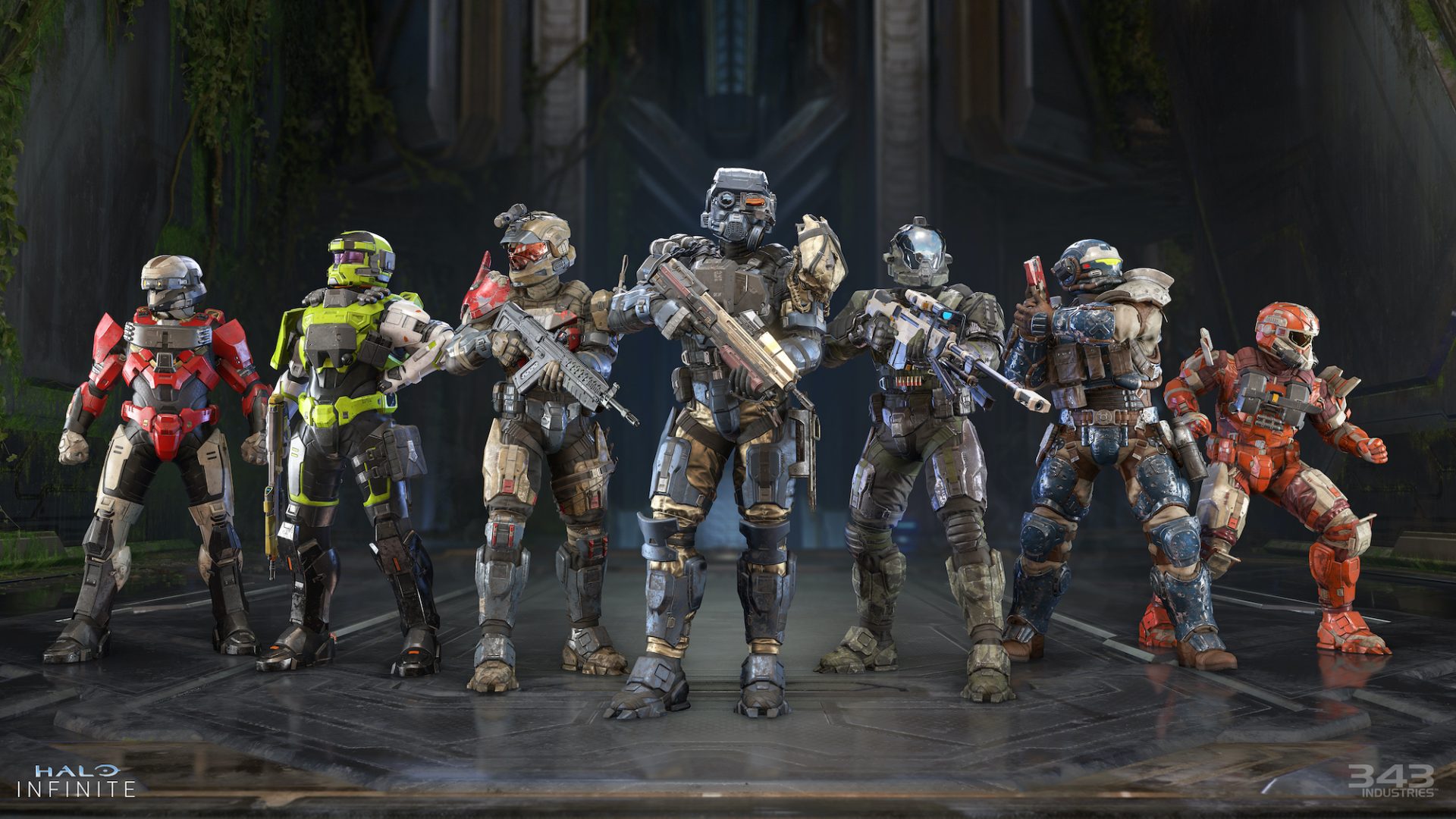 Halo Spartan Lineup