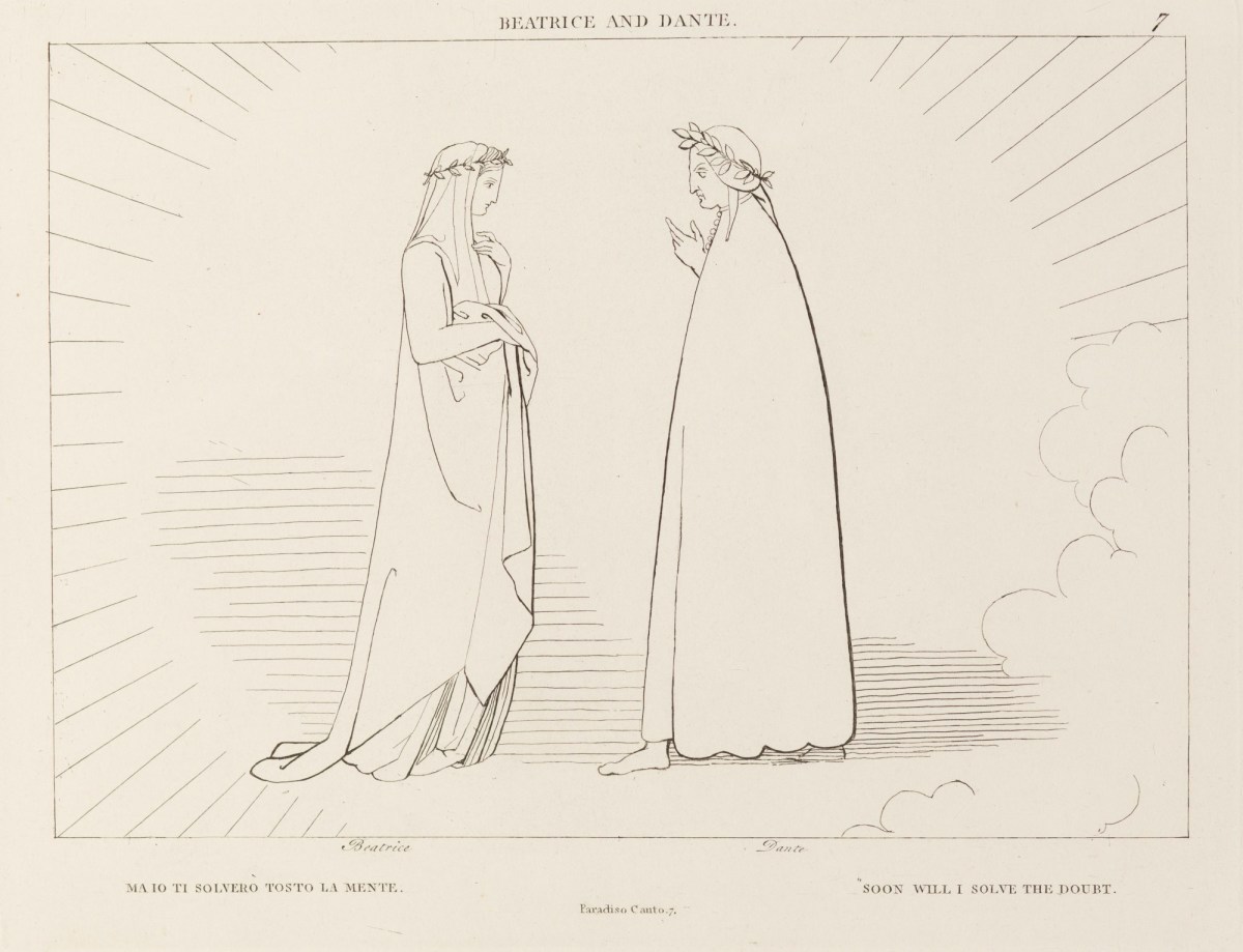 Beatrice And Dante From The Divine Comedy Paradise Works Of Art Ra Collection Royal Academy Of Arts
