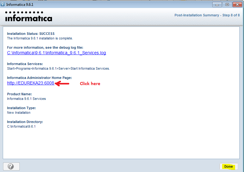 Informatica Installation | Informatica PowerCenter Setup Guide | Edureka (83) Informatica Installation | Informatica PowerCenter Setup Guide | Edureka (83)