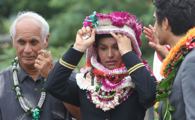 Rep. Gabbard Plays Up Military Service But Says Little About It