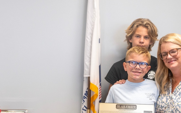 Horne Family and Coast Guard members reconnect and honor the life of Senior Chief Petty Officer Terrell Horne