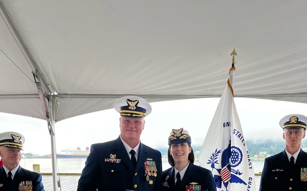 U.S. Coast Guard Sector Southeast Alaska holds Change of Command ceremony