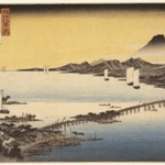 Evening Glow at Seta (Seta no Sekisho), from Eight Views of the Province Omi (Omi Hakkei)