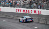 Racing through the rain at 'The Magic Mile'