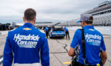 Alex Bowman wheels the No. 17 in New Hampshire