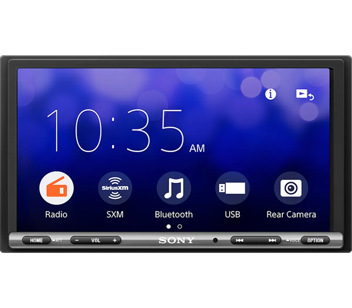 Sony 6.95" (17.6 cm) CarPlay/ Android Auto Media Receiver | XAVAX3200