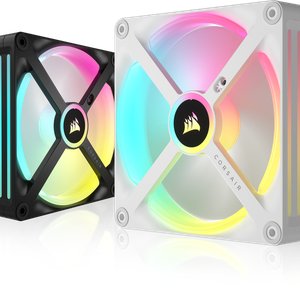 QX140 RGB Fan - White and Black