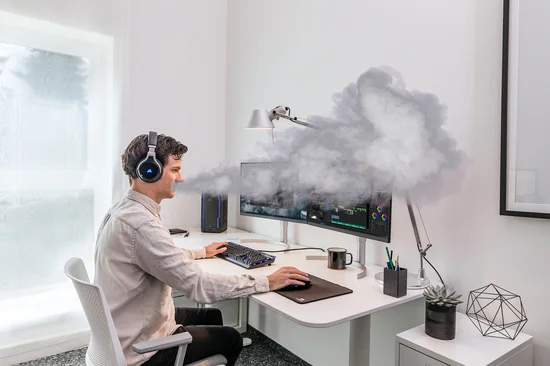 is vaping near my PC bad