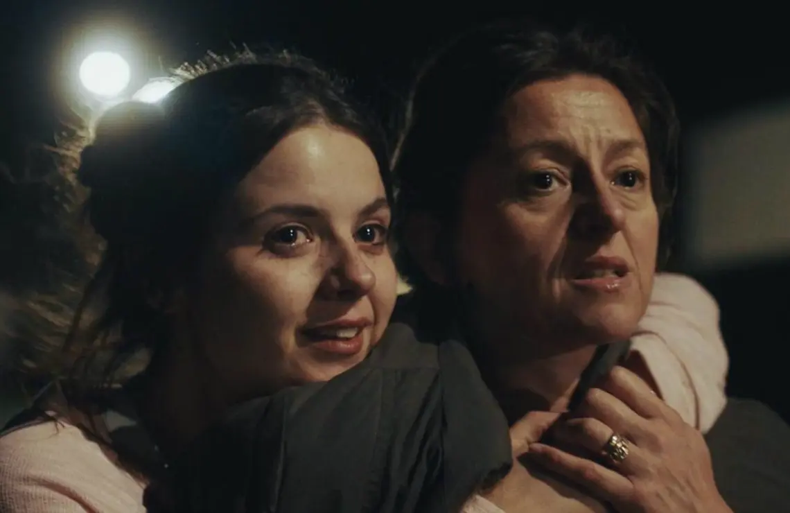 Gabrielle Creevy and Jo Hartley in In My Skin. (Hulu/BBC Three)