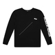 RA Long Sleeve - White on Black