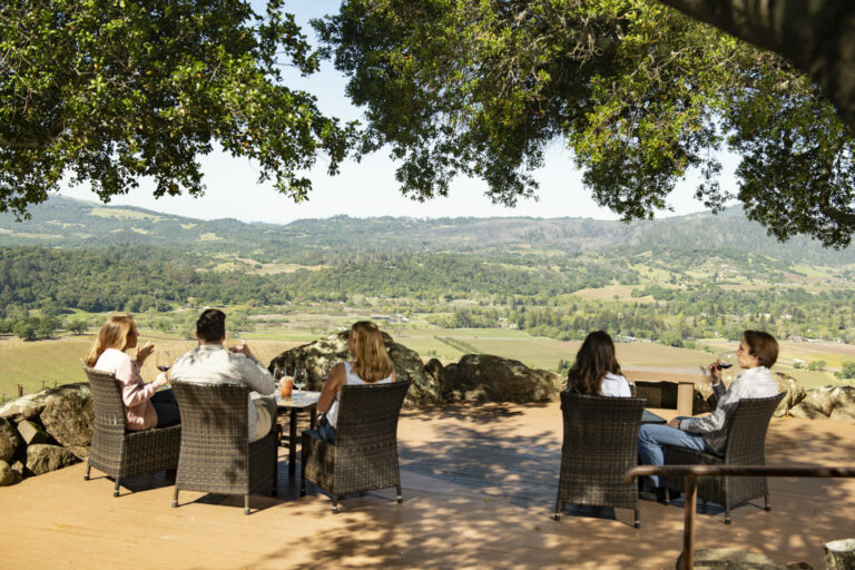 The Mountain Top Tasting at Kunde Family Winery in Kenwood. (Timm Eubanks/Kunde Family Winery)