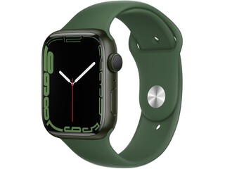 apple watch series 7 cellular 41mm green aluminum clover sport band 