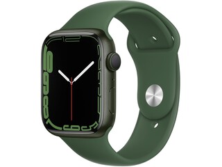 apple watch series 7 cellular 45mm green aluminum clover sport band 