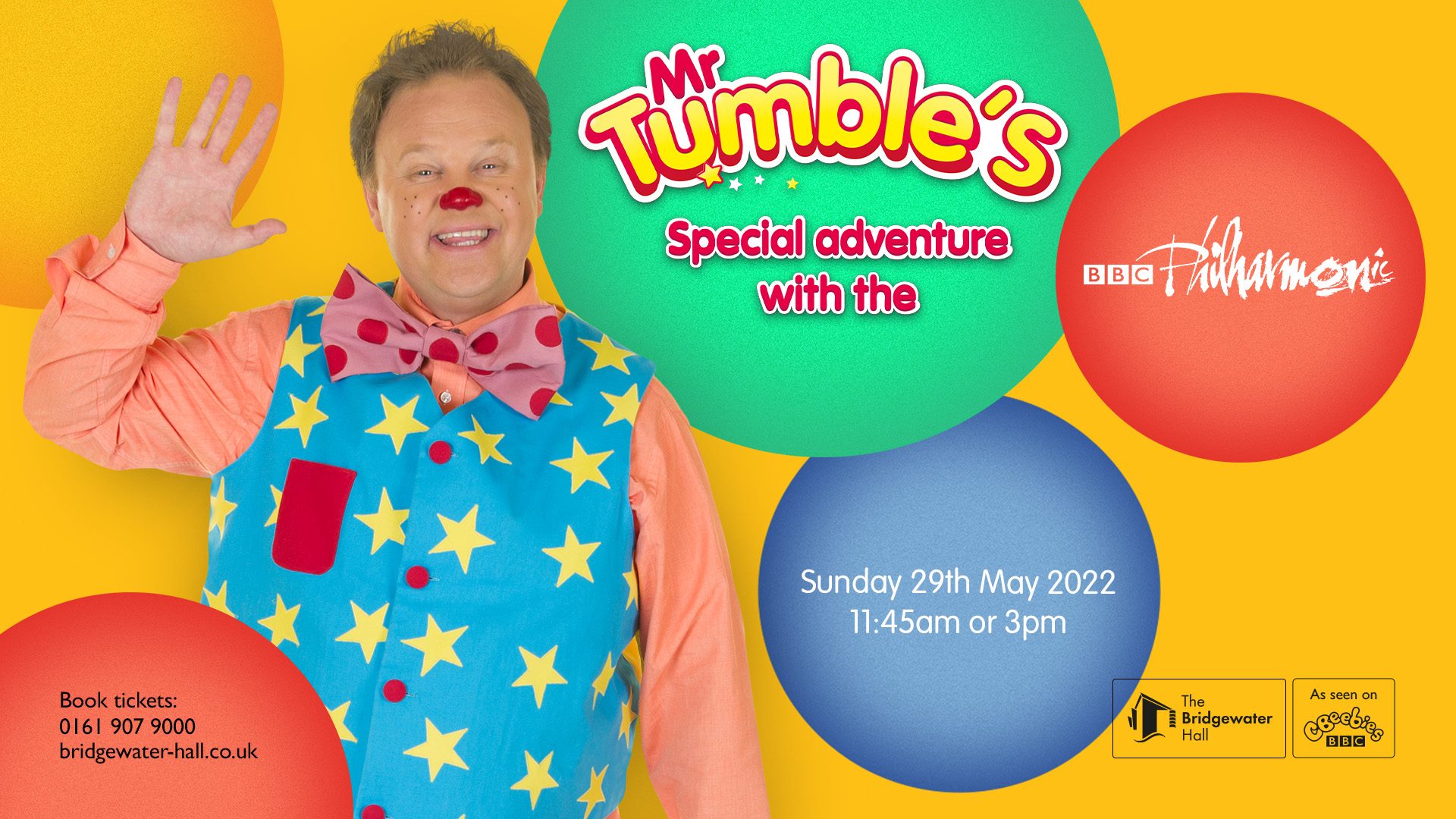 Mr Tumble S Special Adventure With The Bbc Philharmonic The Bridgewater Hall