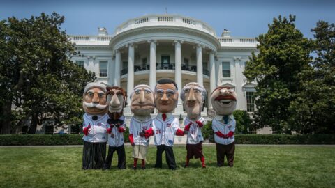 Washington Nationals Partnership Racing Presidents