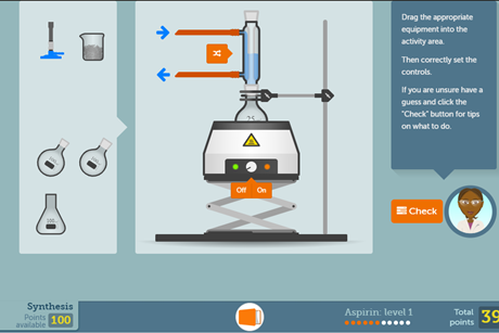 Aspirin screen experiment