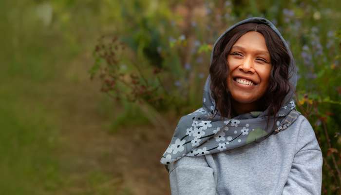 Image: ANU Student Trisha Toangwera Aruhuri. Photo by ANU.