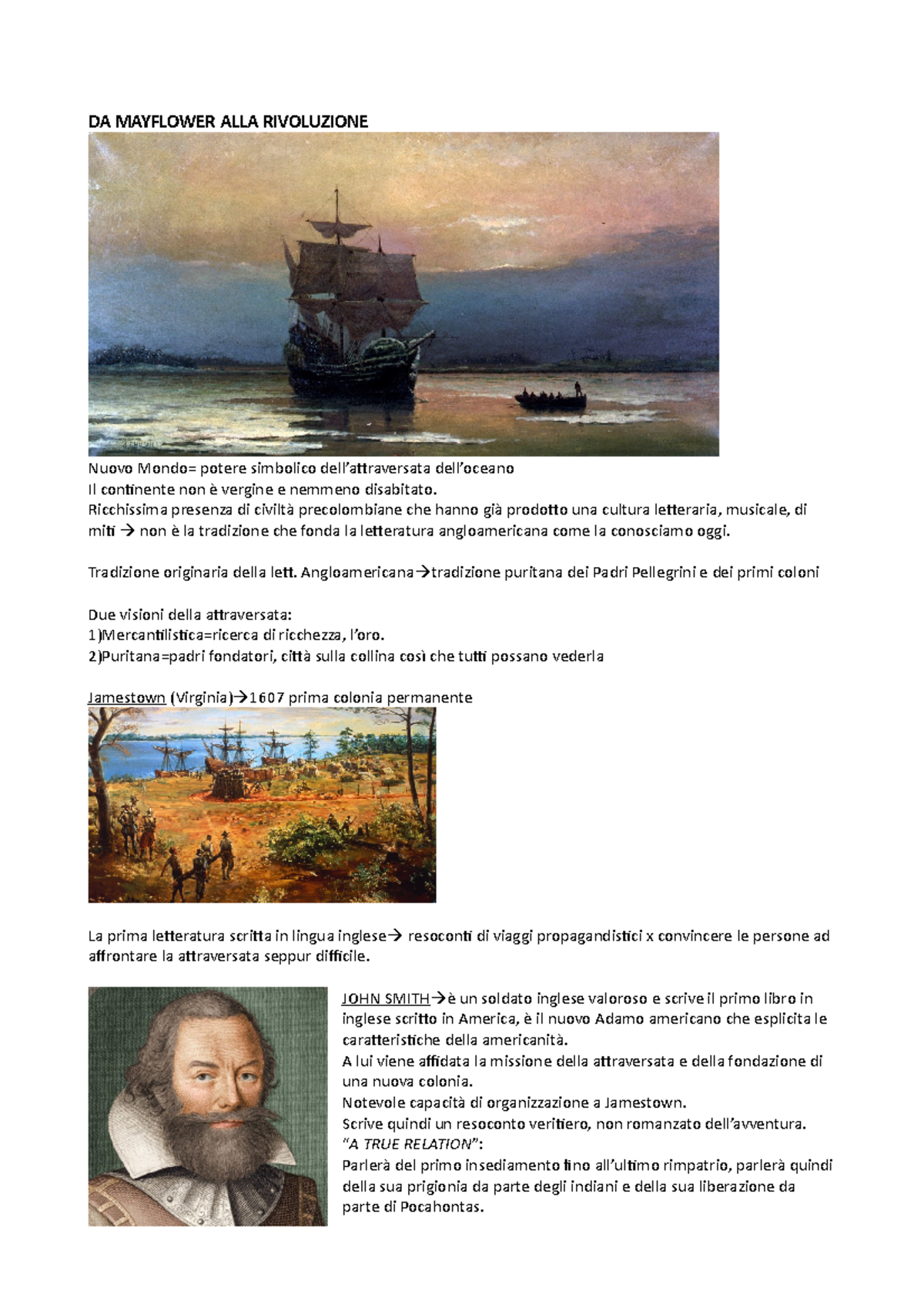 Storia Della Letteratura Angloamericana Studocu