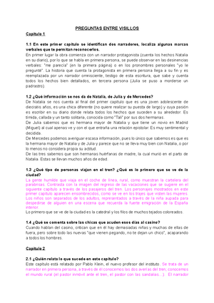 Preguntas Entre Visillos Preguntas Entre Visillos Capitulo 1 1 En Este Primer Capitulo Se Studocu