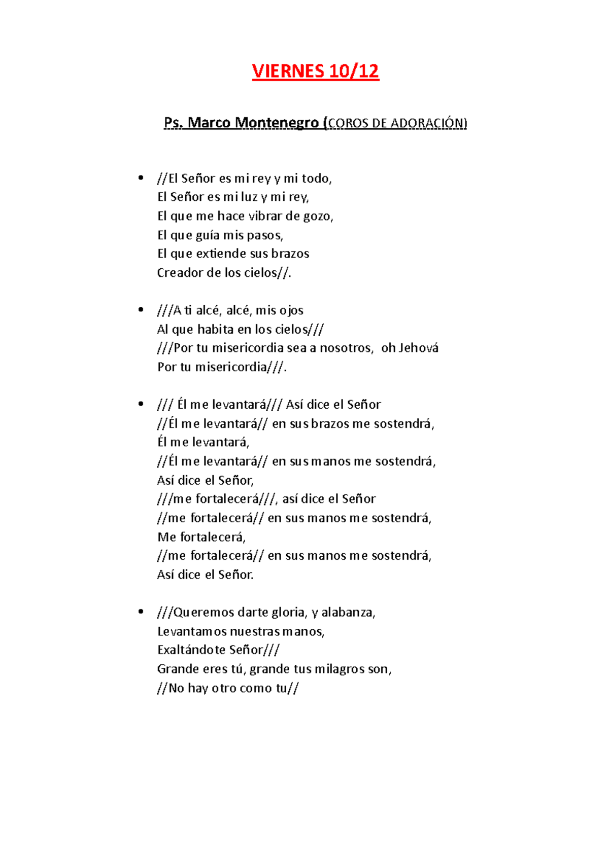 Letras De Lasa Ministraciones De La Convencion Nacional De Jovenes Del Norte Viernes 10 Ps Marco Studocu
