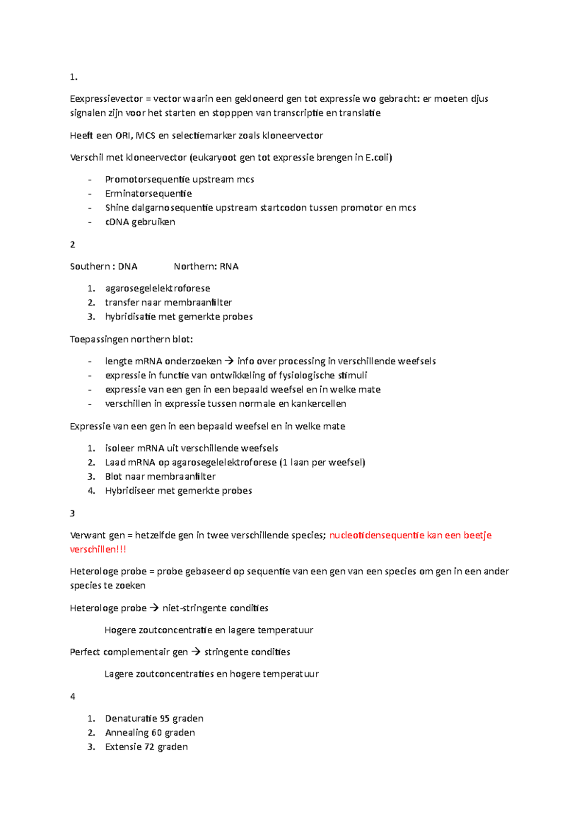 Zelftoets 7 Genetica 1 Eexpressievector Vector Waarin Een Gekloneerd Gen Tot Expressie Wo Studocu