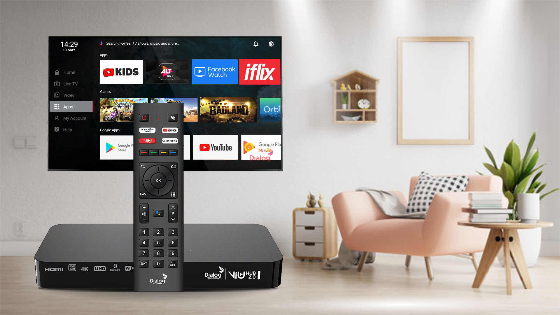 All your favourite apps now on your TV