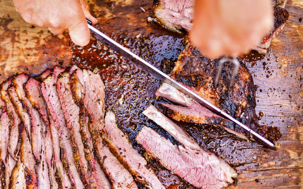 How to Cut a Brisket against the Grain
