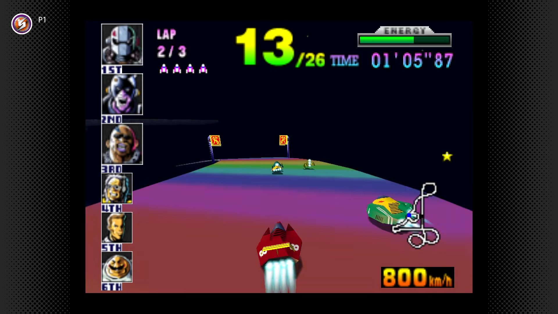 F-Zero X Nintendo Switch Online screenshot