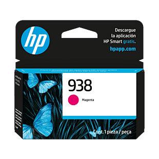 Cartucho de Tinta HP 938 Magenta Original (4S6X6PL)