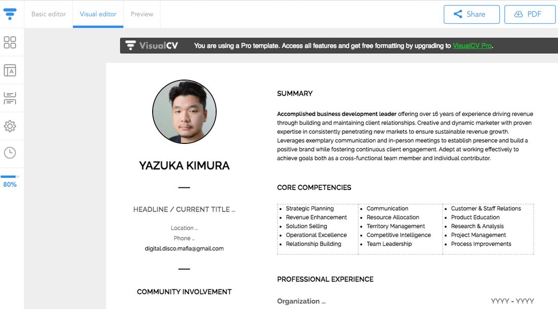 Kata Kata Yang Bagus Untuk Profil Cv