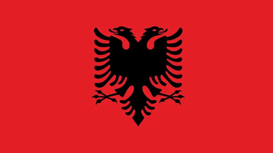 Albanian flag