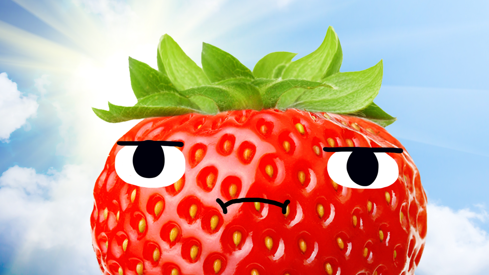 A strawberry