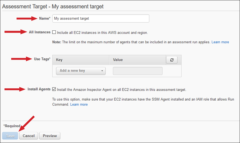 Figure 2: Assessment target