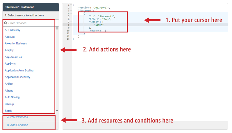 Figure 3: SCP editor tool