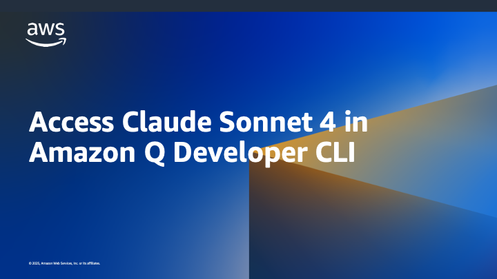 Claude-sonnet-4-in-q-cli