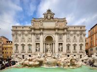 Picture of the Trevi Fountain with size 200x150 pixels.