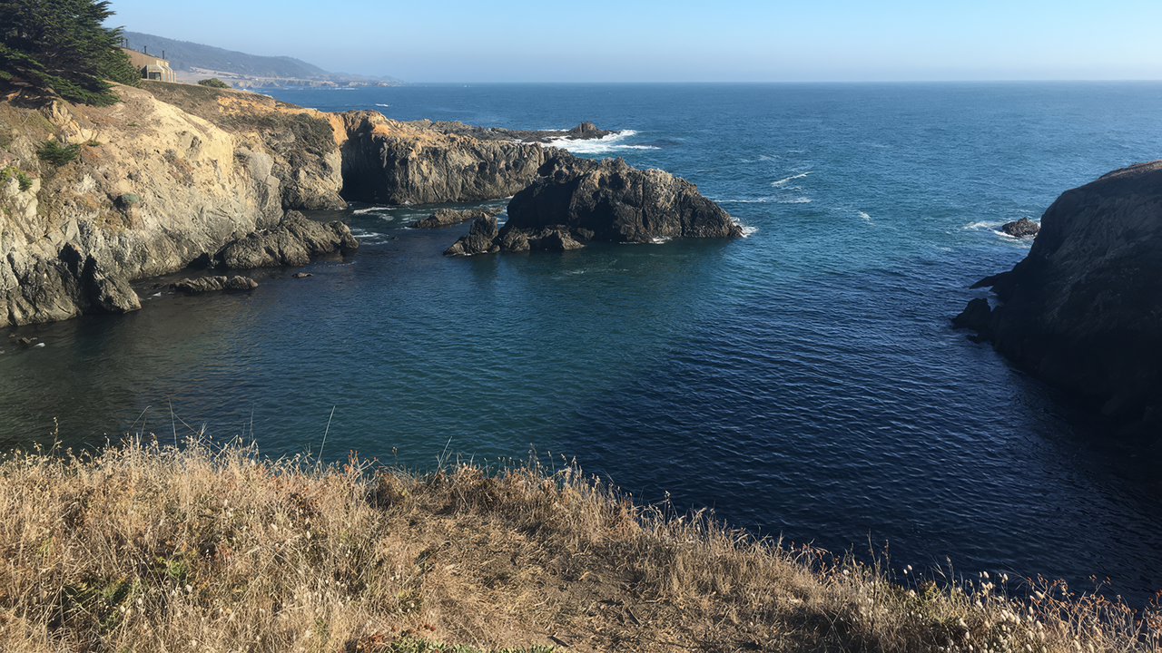 A seascape image.