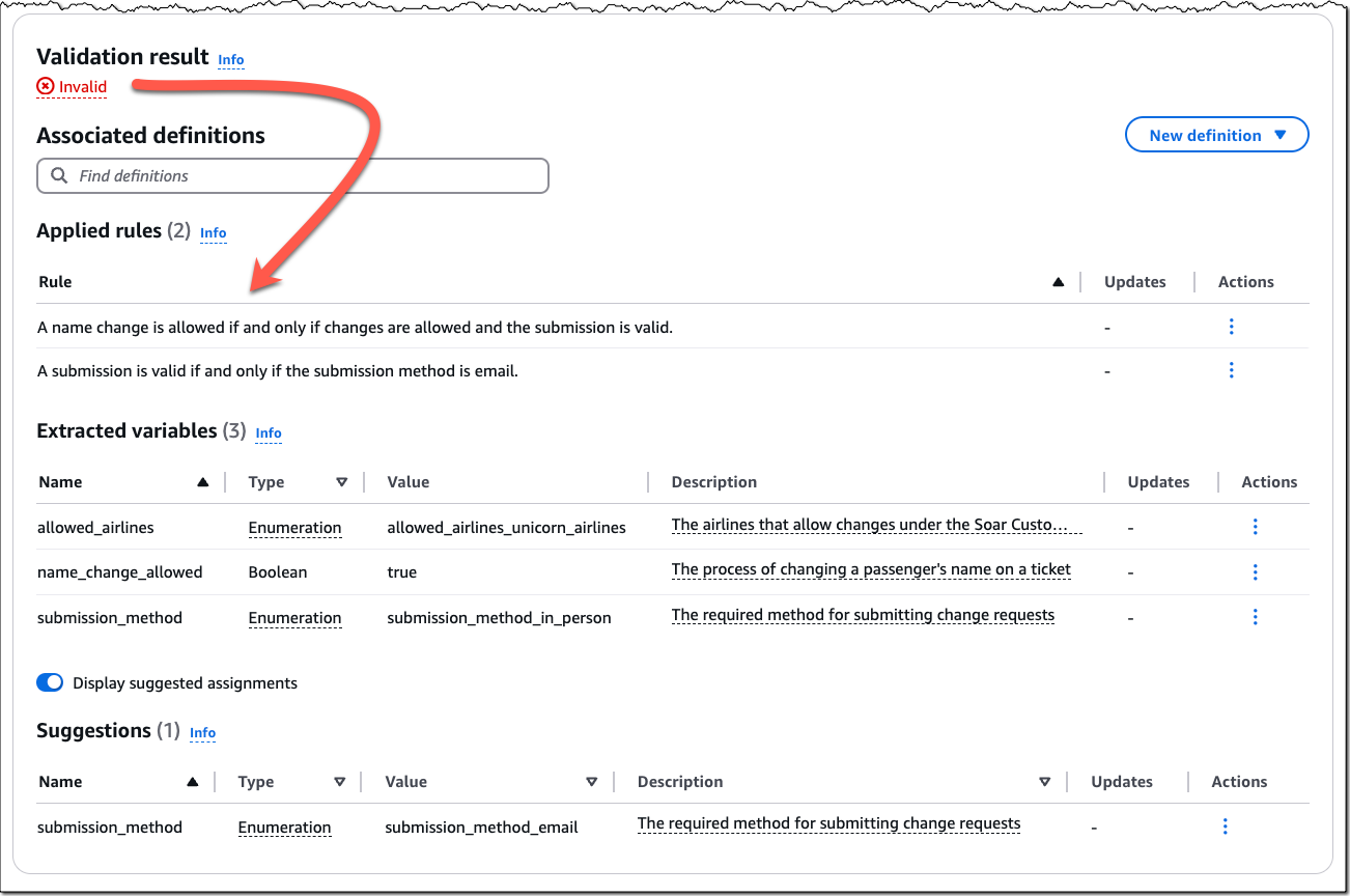 Automated Reasoning checks in Amazon Bedrock Guardrails